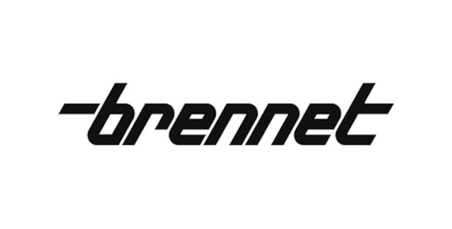 Auf dem Bild ist das Logo der Marke "brennet" in schwarzer, kursiver Schrift auf weißem Hintergrund zu sehen.