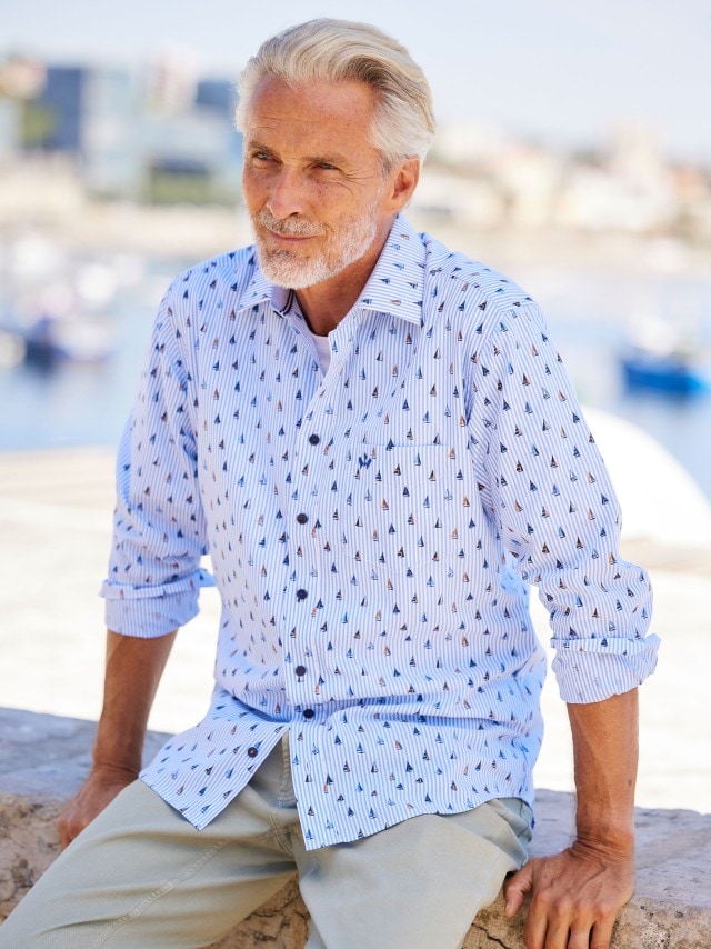 Outfit Extraglatt-Hemd Bootstour