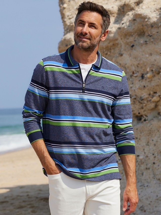 Outfit Vollzwirn-Polo