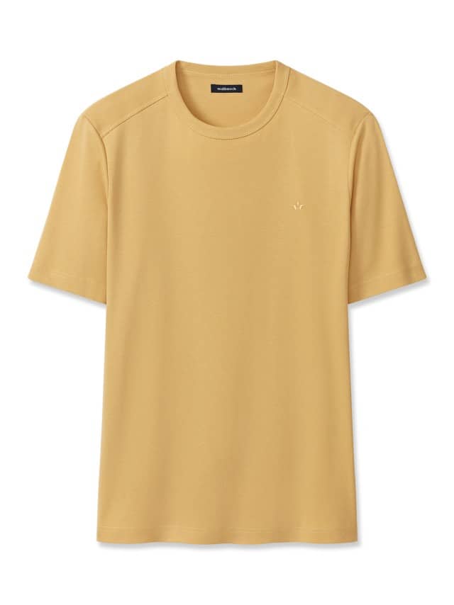 Abbildung Das zu schade für drunter-Shirt in Gelb