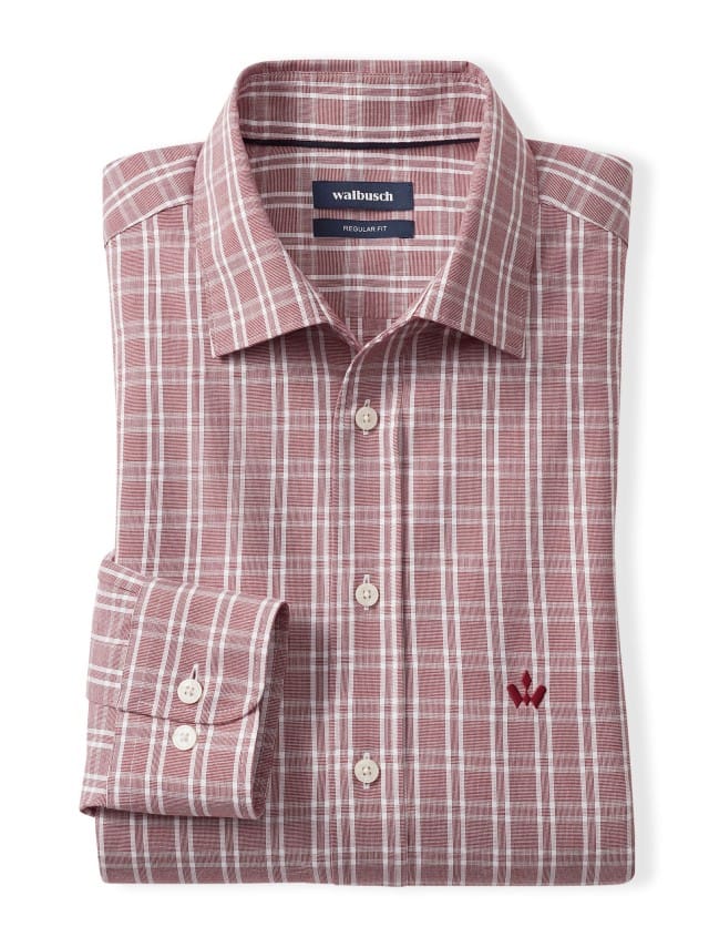 Abbildung Royal-Oxford Hemd in Karo-Rot