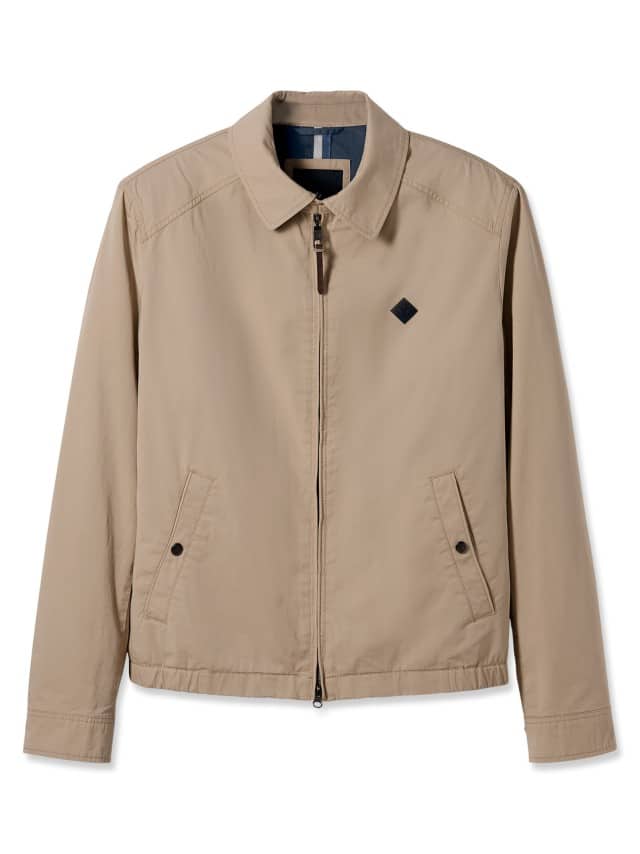 Abbildung Baumwoll Blouson in Beige