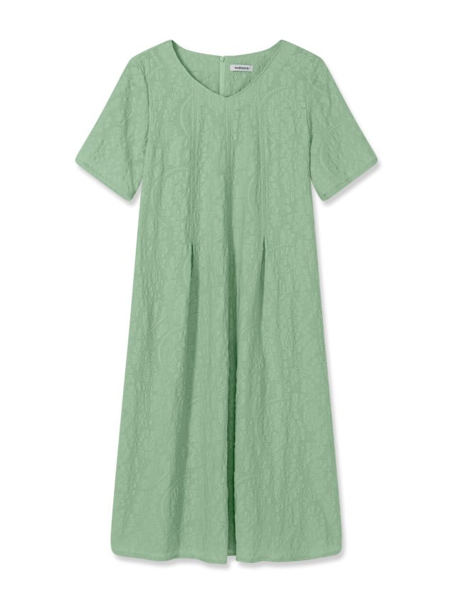 Abbildung Jacquardkleid in der Farbe Salbei