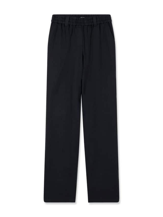 Abbildung Softleinenmix-Hose Marlene in Schwarz