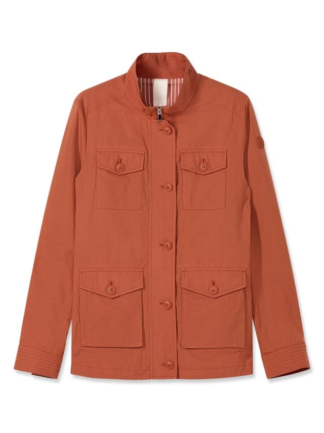 Cotton Fieldjacket in Terra