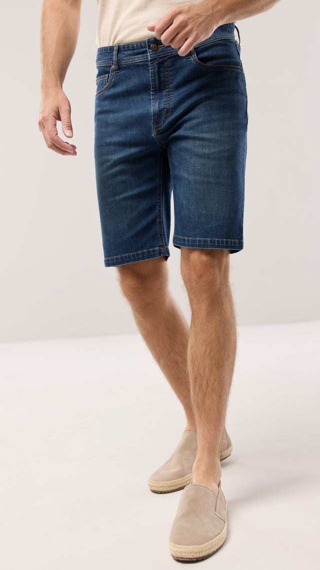 Abbildung Klima Jeans-Bermudas in Blue Black Abbildung Klima Jeans-Bermudas in Blue Black