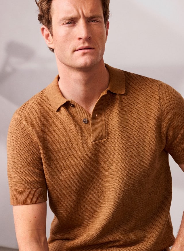 Abbildung Oberkörper Herr in Poloshirt