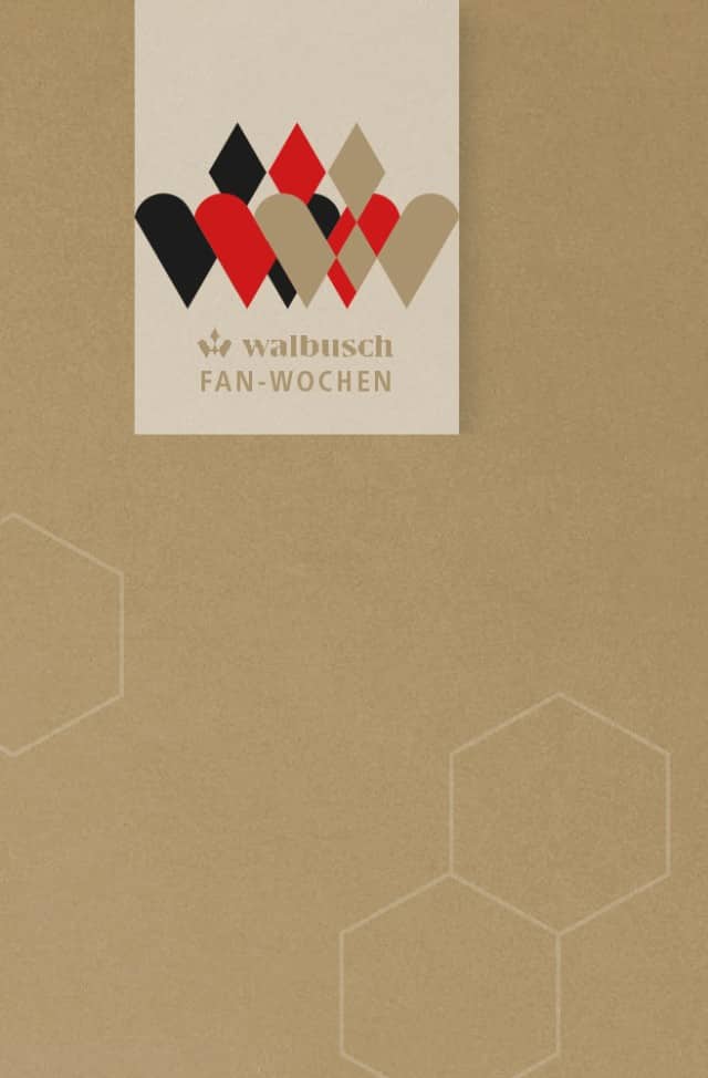 Die Walbusch WM Fanwochen. Profitieren Sie von bis zu -30% Rabatt.