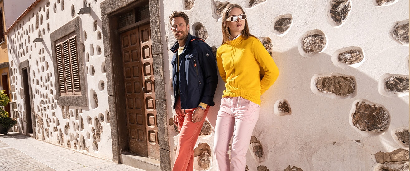 Color Blocking Gelb Outfits | Walbusch