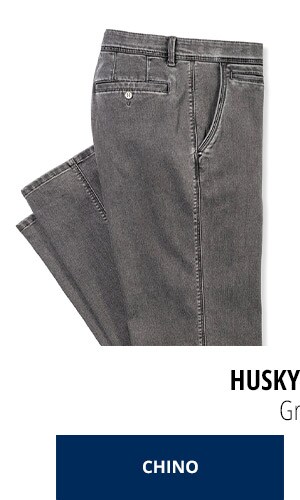 Husky Jeans Chino - Grey | Walbusch