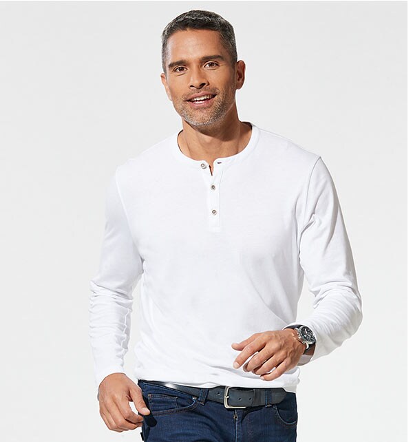 Herren Henley Shirts | Walbusch