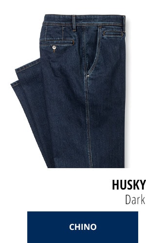 Husky Jeans Chino - Dark Blue | Walbusch
