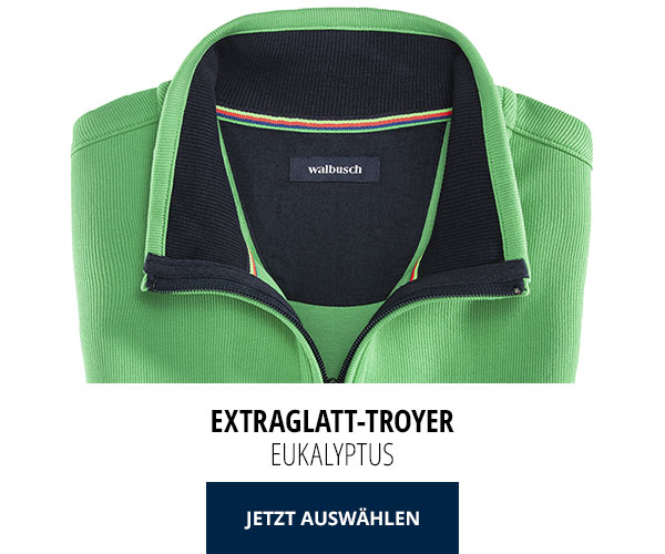 Extraglatt-Troyer Frischekick - Eukalyptus | Walbusch