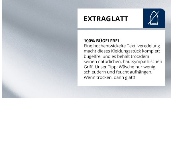 Extraglatt Baumwoll-Bluse Weiß | Walbusch