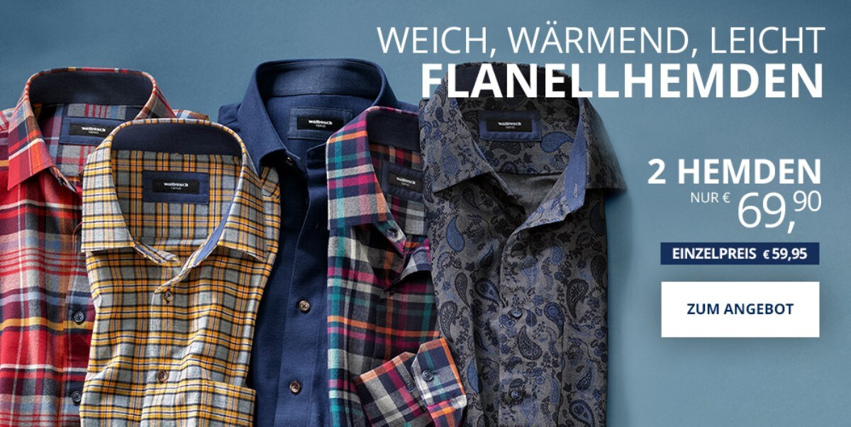 Flanellhemden | Walbusch