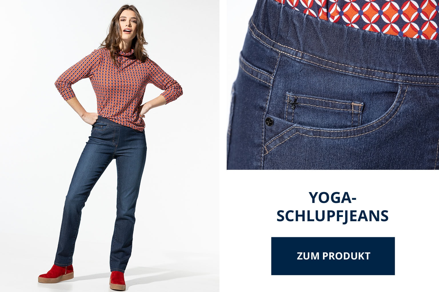 Yoga-Schlupfjeans | Walbusch