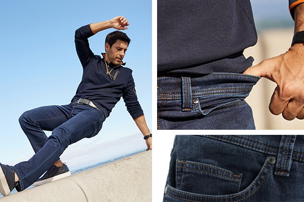 Jogger-Jeans Five Pocket | Walbusch