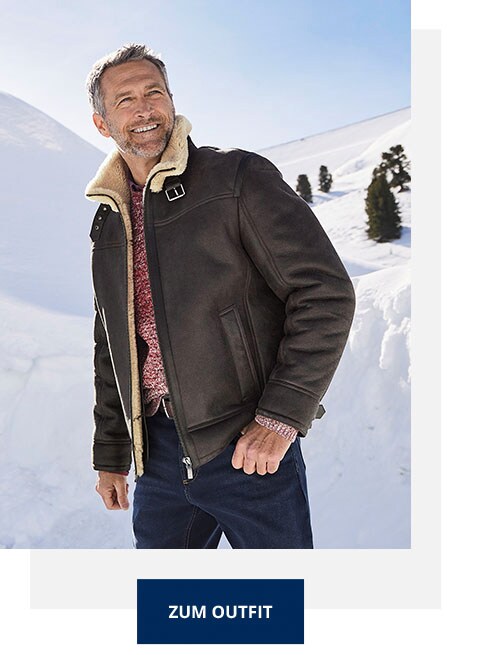 Outfit Lammfell Blouson | Walbusch