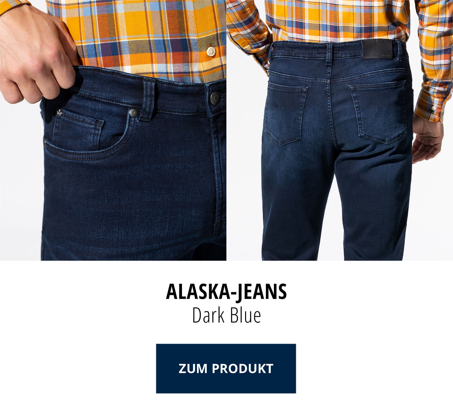 Alaska-Jeans - Dark Blue | Walbusch