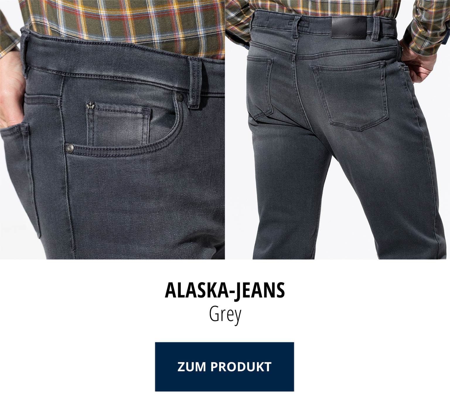 Alaska-Jeans - Grey | Walbusch