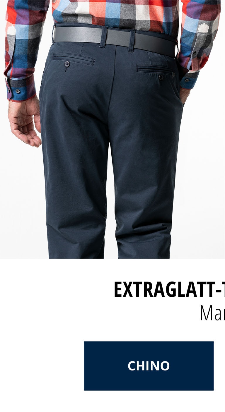 Extraglatt-Thermo Chino - Marine | Walbusch