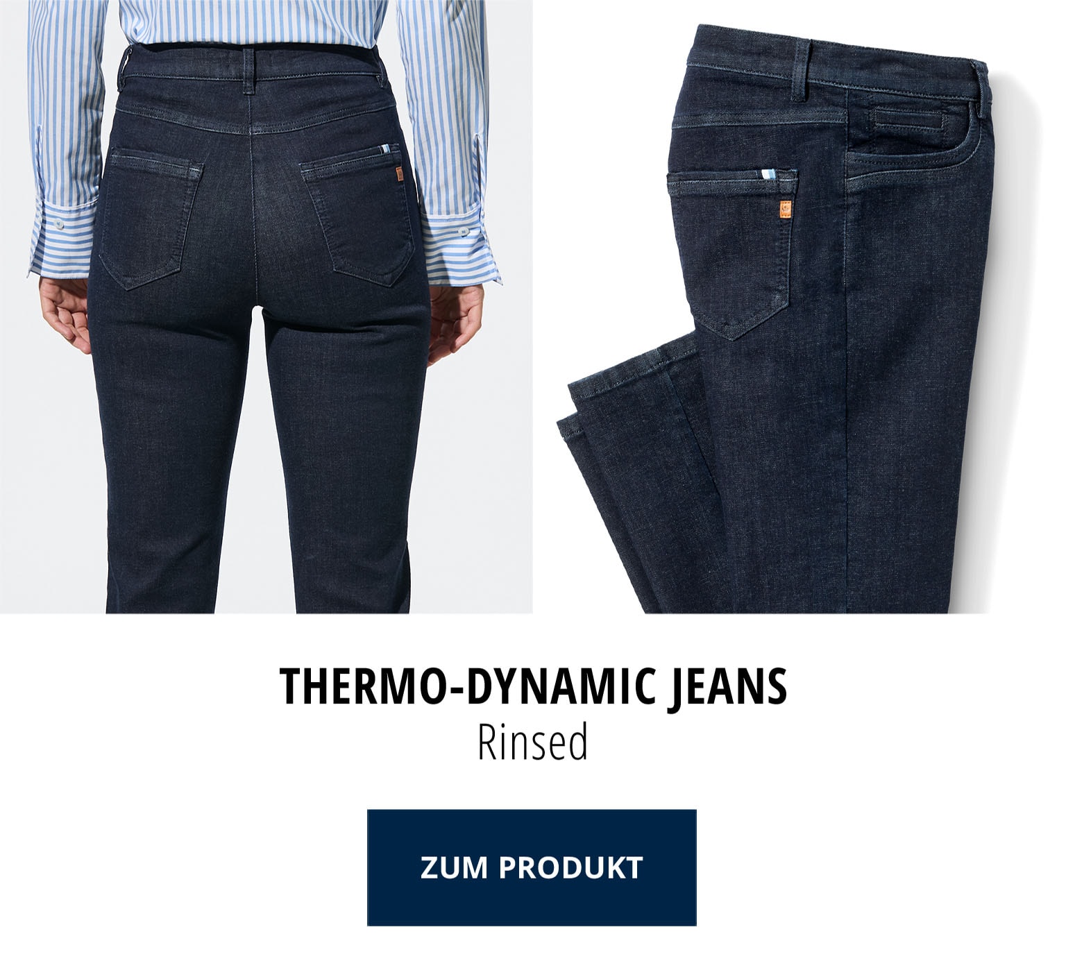 Thermo-Dynamic Jeans - Rinsed | Walbusch