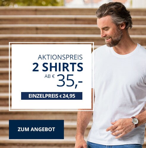 2f1 T-Shirt Rundhalsausschnitt | Walbusch