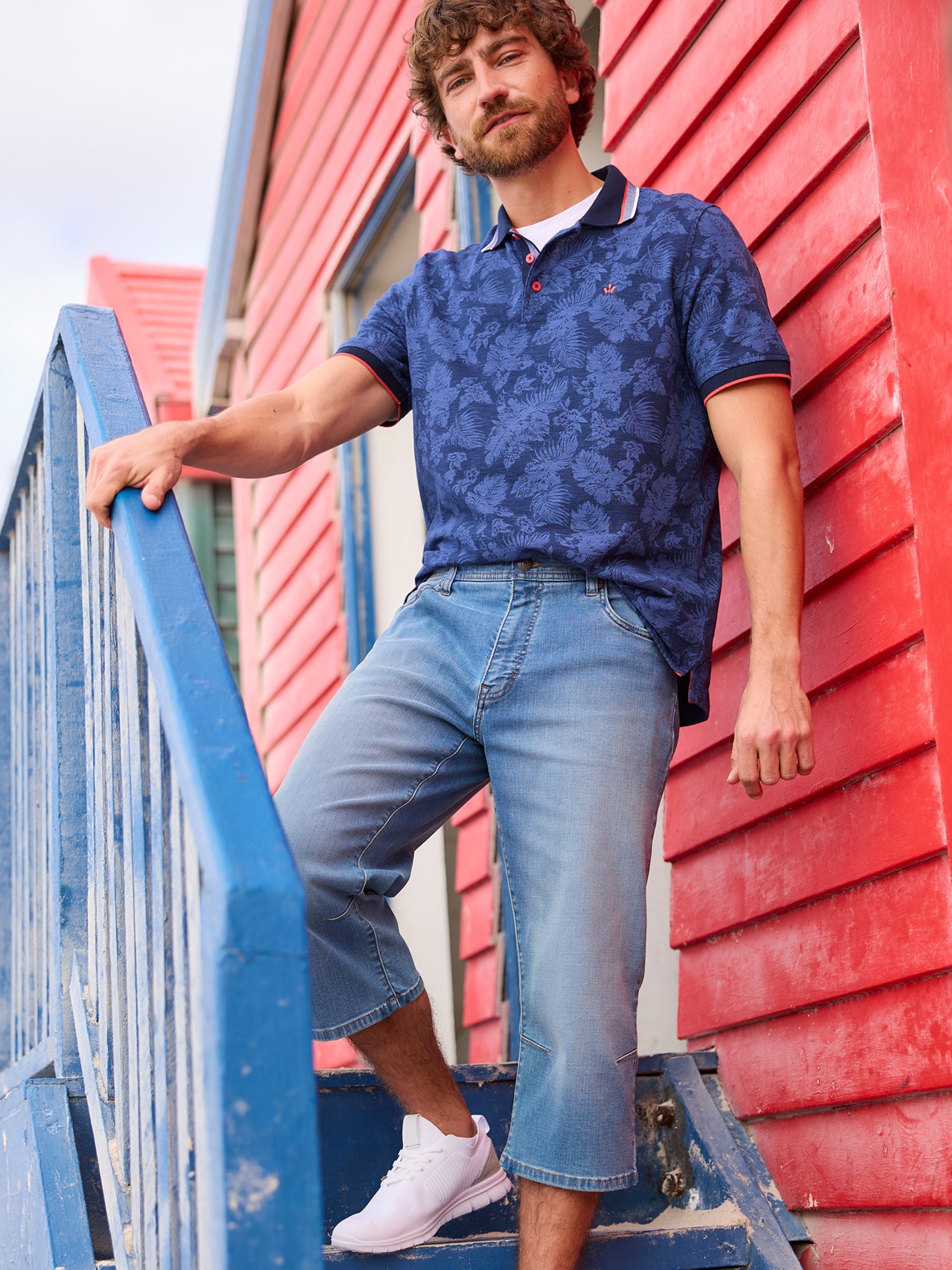 Outfit Pique-Polo Tropical