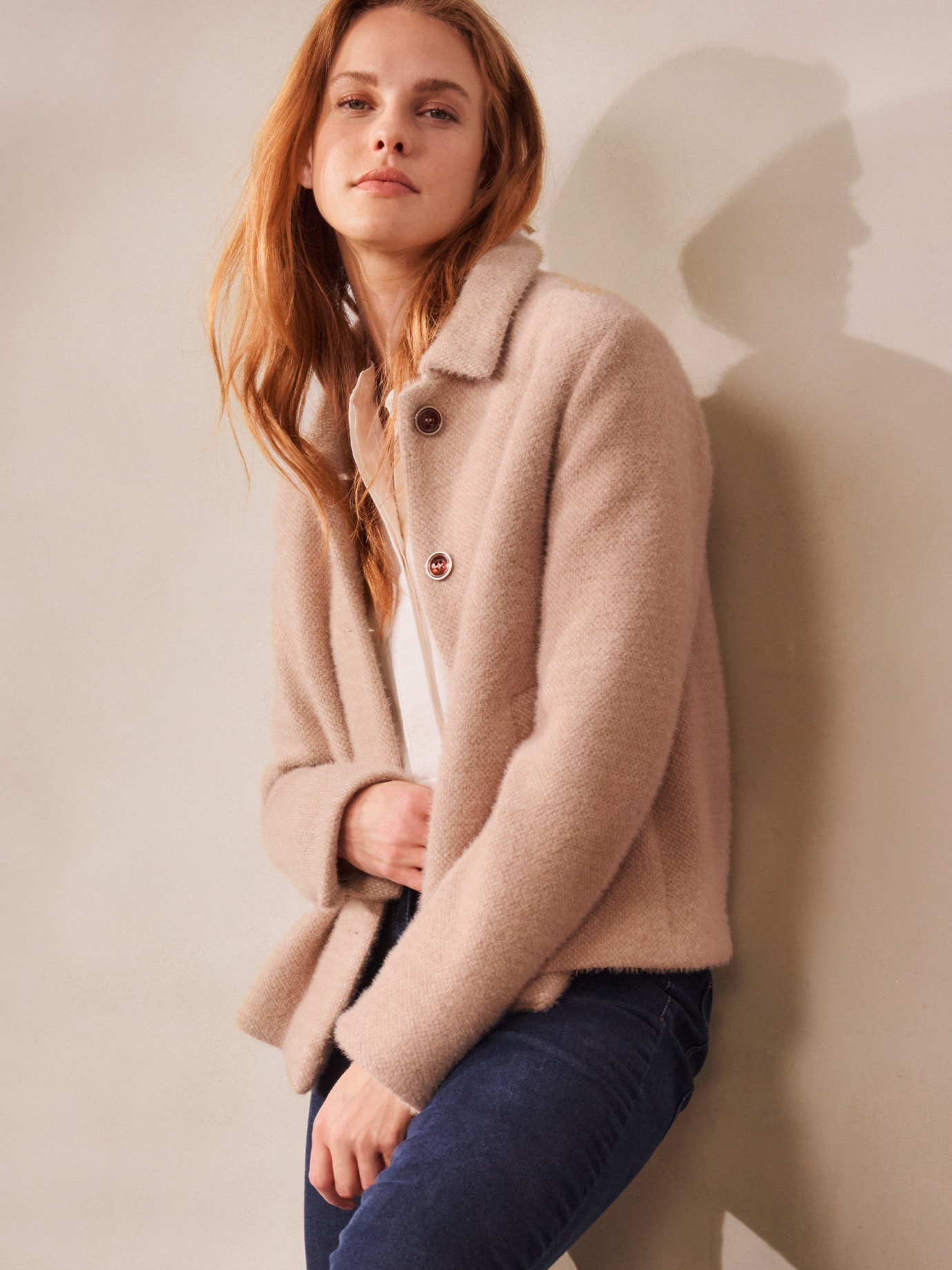 Outfit Kuscheljacke
