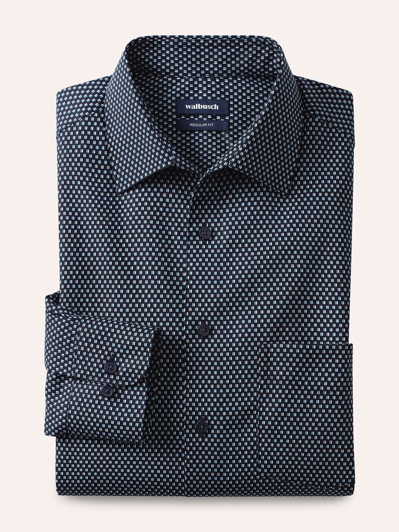 Thumbnail - Extraglatt-Hemd Walbusch-Kragen