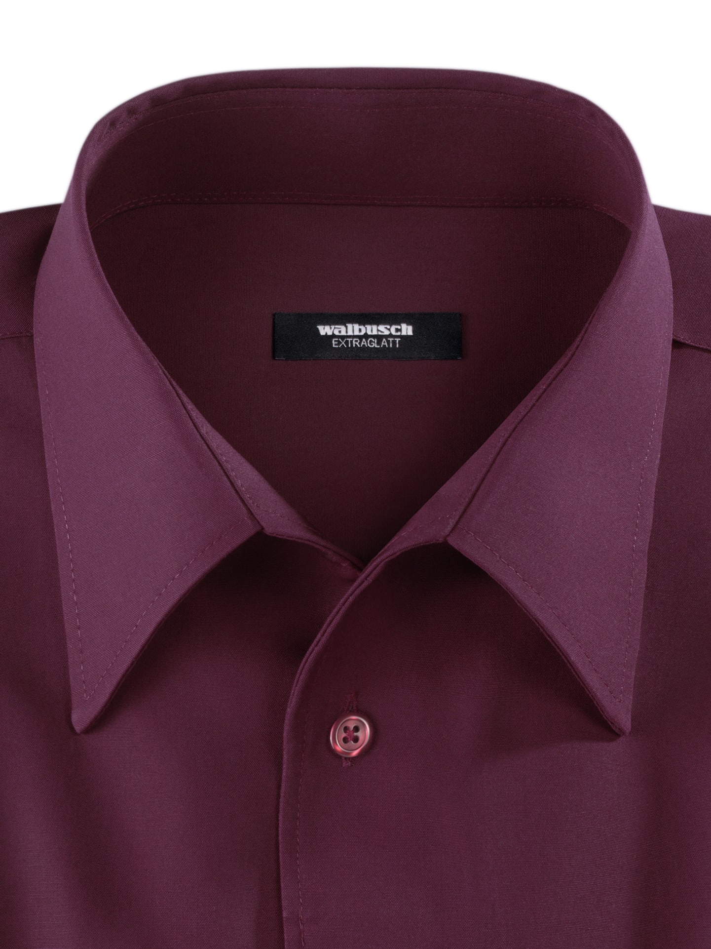 Walbusch Extra Smooth Shirt Buttonless Collar Red 41 4
