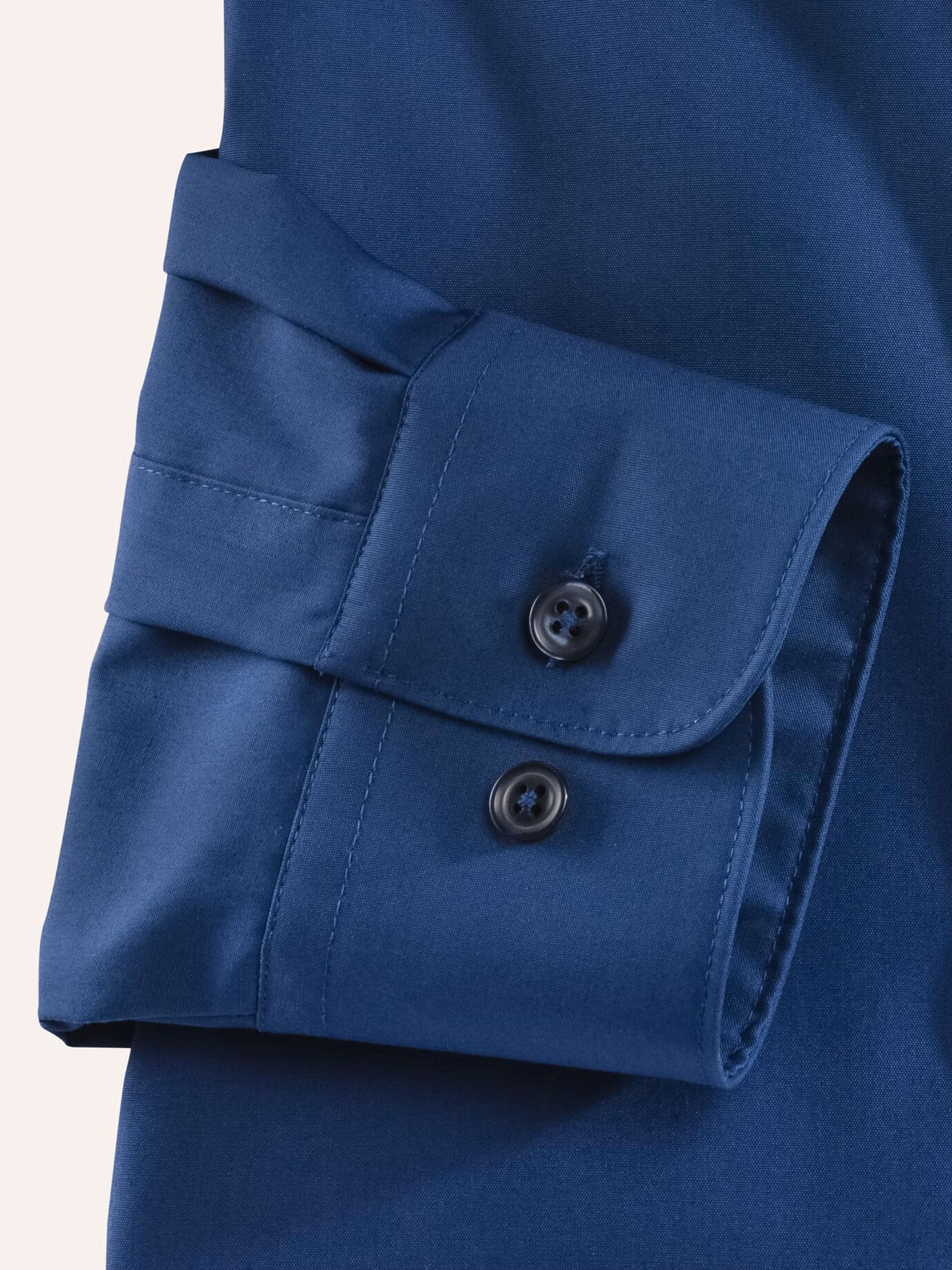 Walbusch Extra Smooth Shirt Kent Collar Comfort Fit Blue 44 7