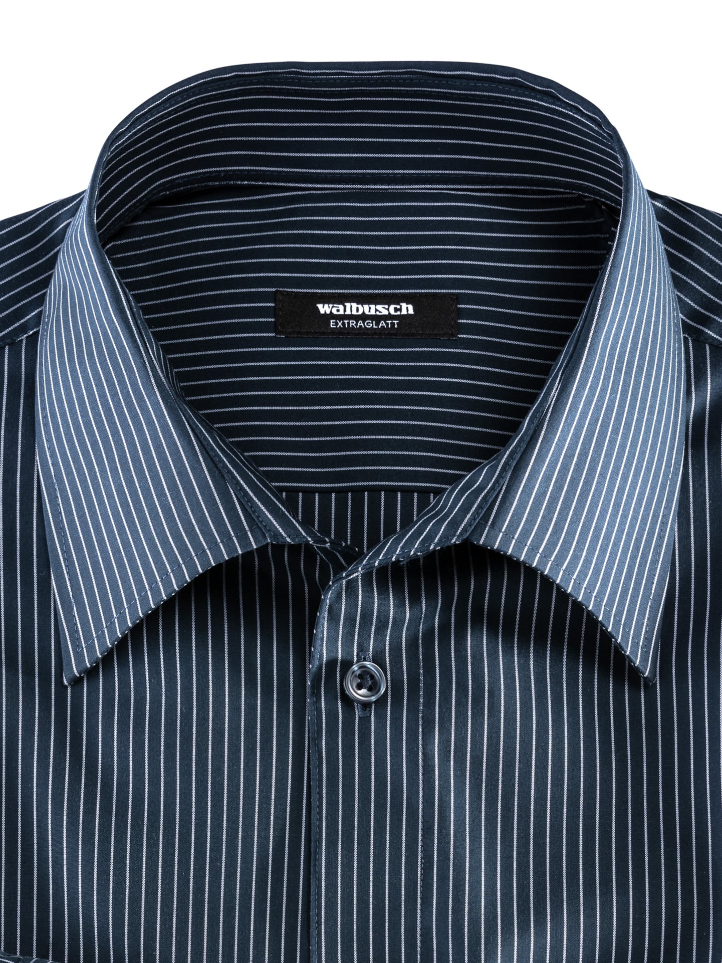 Walbusch Extraglatt Shirt Walbusch Collar Comfort Fit Blue 42 4