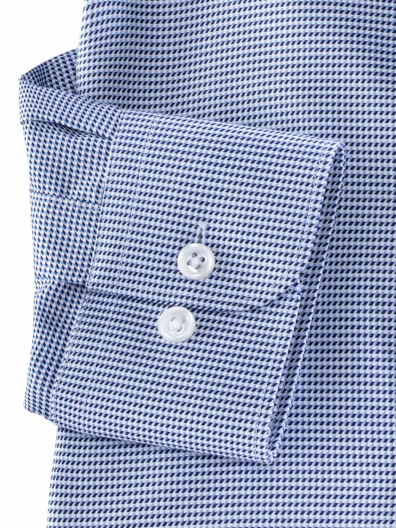 Walbusch Extraglatt Kent Collar Shirt Blue 38 4