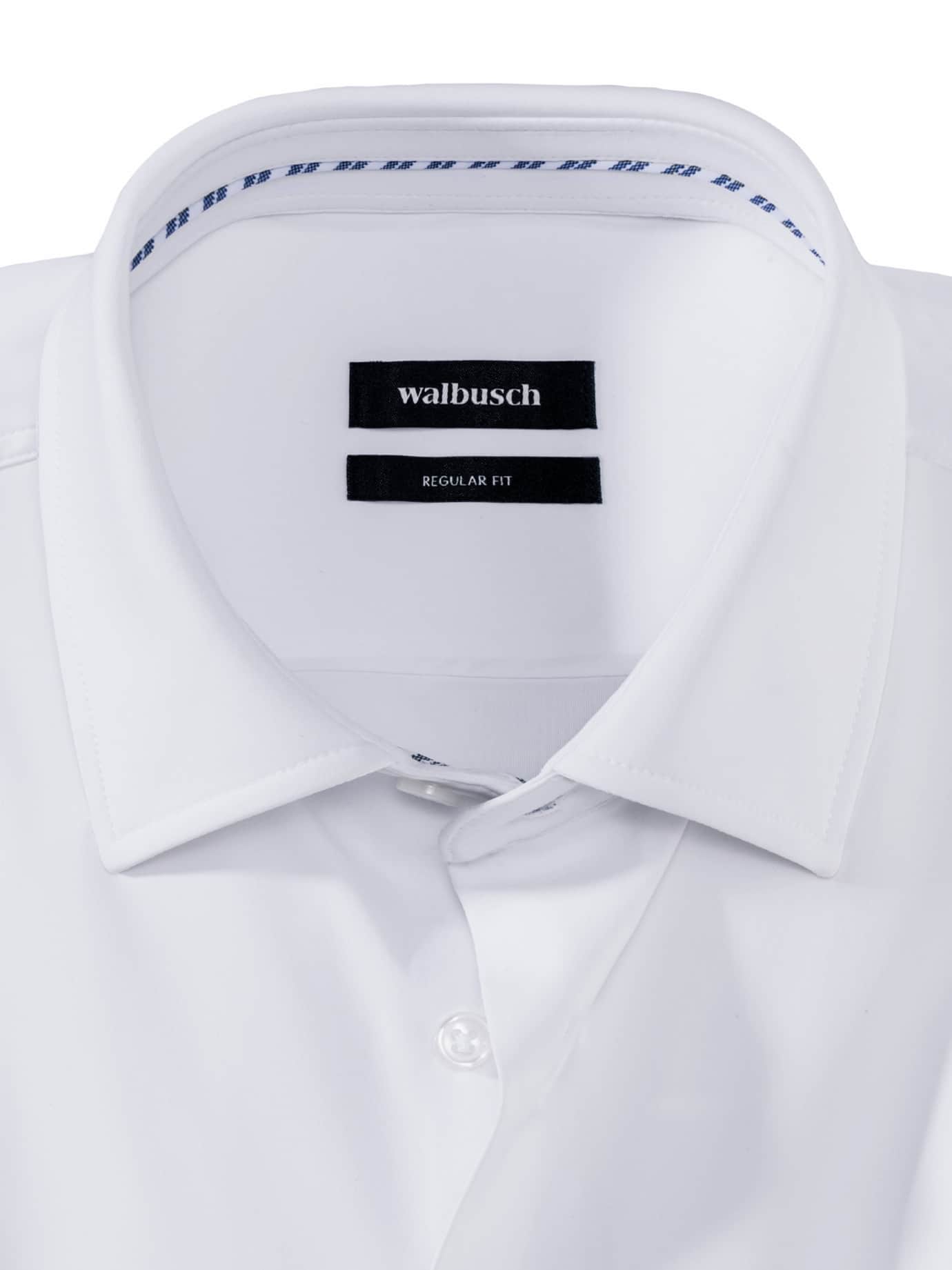 Walbusch Extraglatt Stretch & Relax Shirt White 40 3