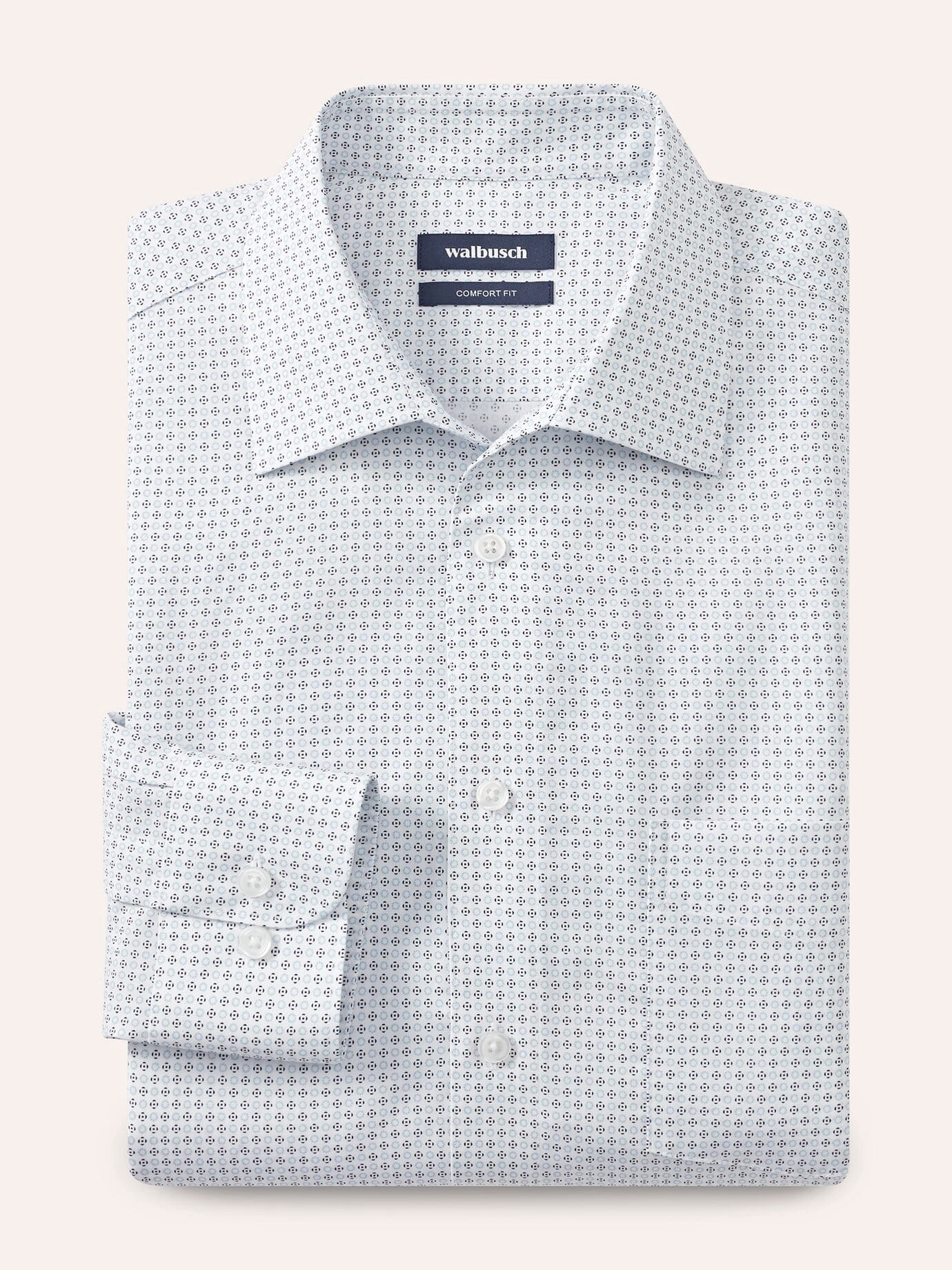 Thumbnail - Extraglatt-Hemd Walbusch-Kragen