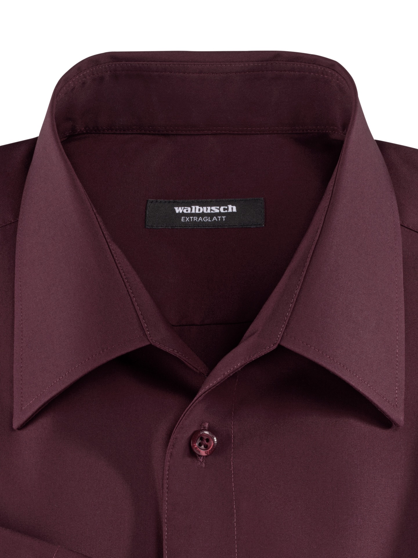 Walbusch Extra Smooth Shirt Buttonless Collar Red 41 8