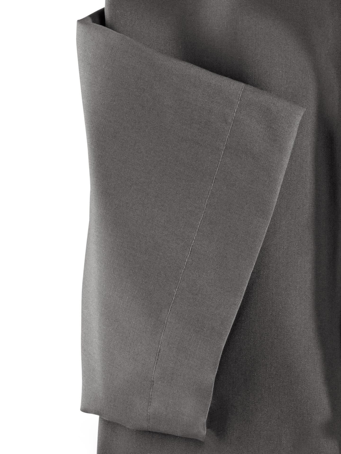 Walbusch Extra Smooth Shirt Buttonless Collar Gray 43 8