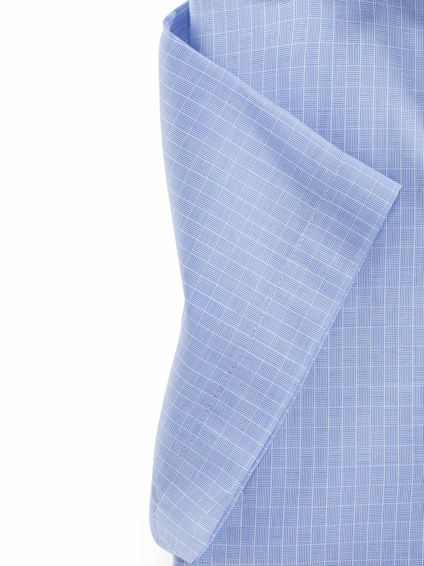 Walbusch Extraglatt Shirt Walbusch Collar Comfort Fit Blue 41 8