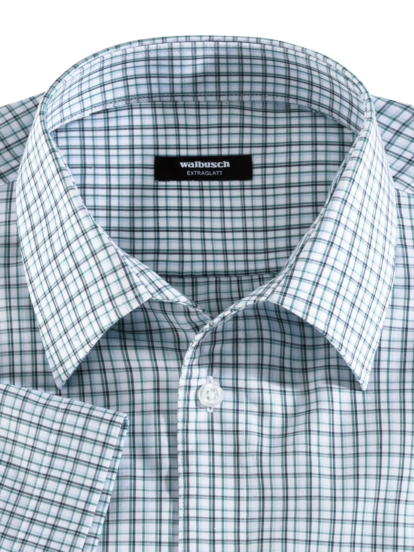 Walbusch Extraglatt Shirt Walbusch Collar Blue 41 3