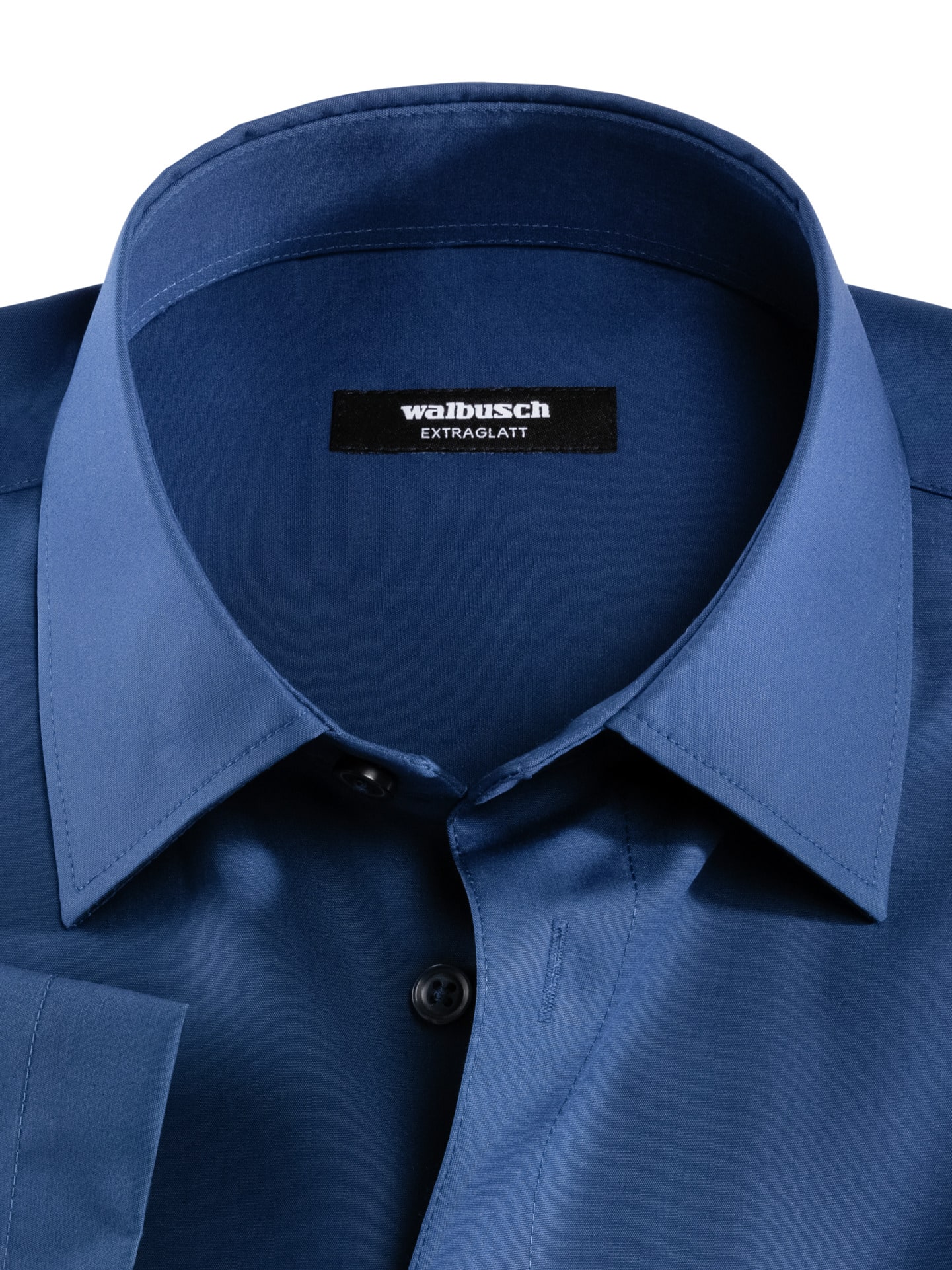 Walbusch Extraglatt Kent Collar Shirt Blue 38 7