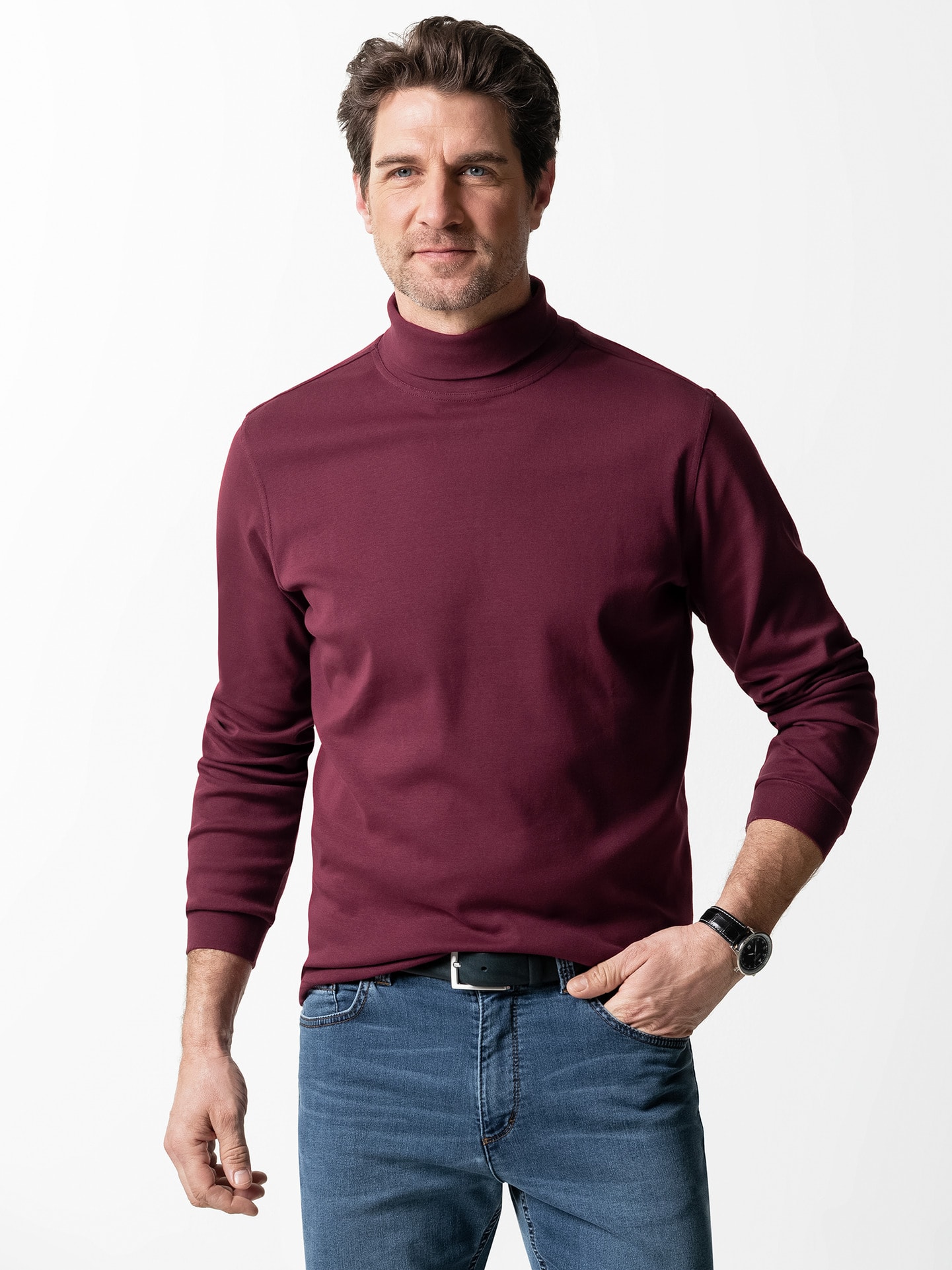 Walbusch Rollkragen-Shirt Red 62/64 2