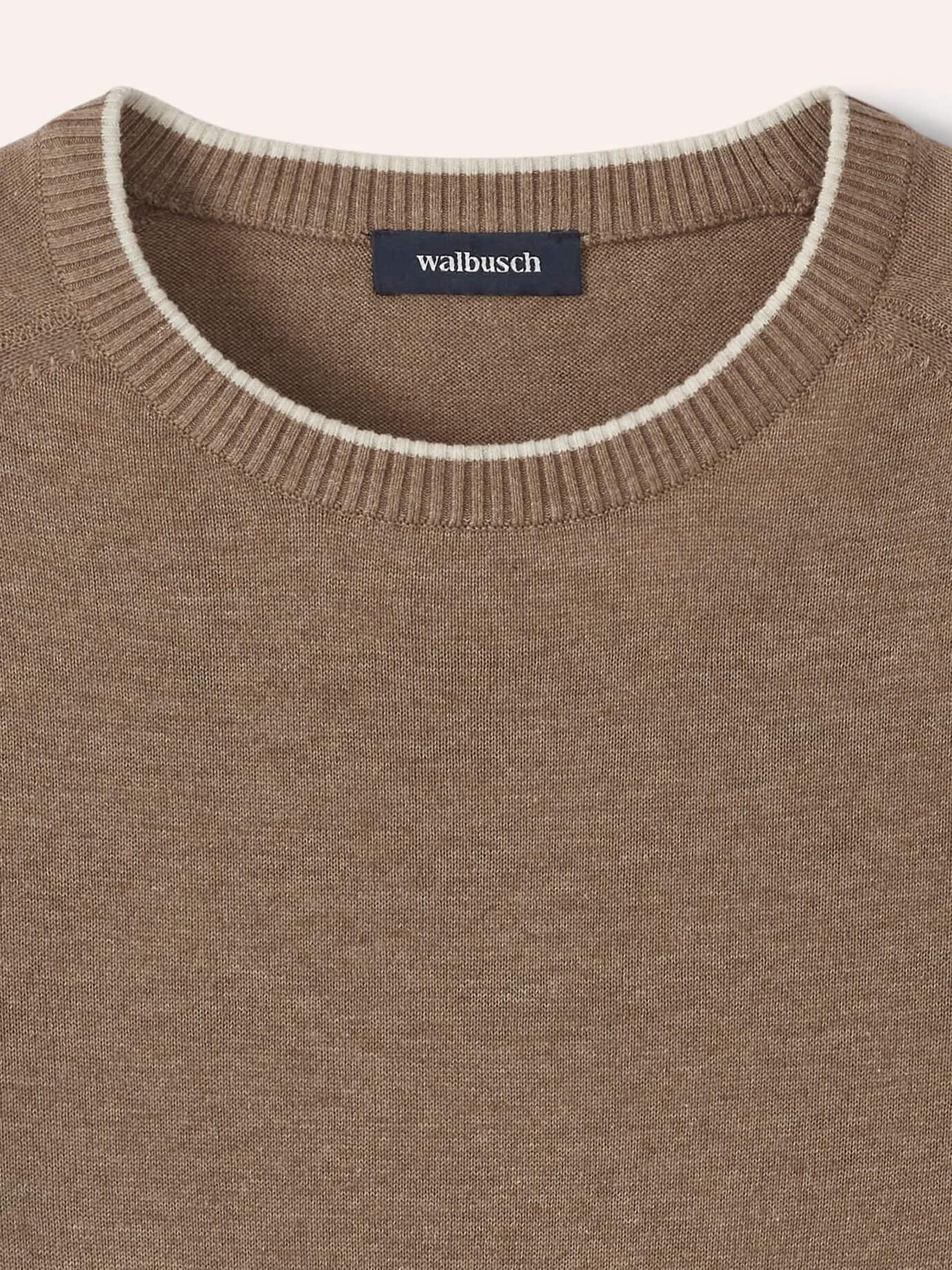 Walbusch Premium Pullover Beige 50 4