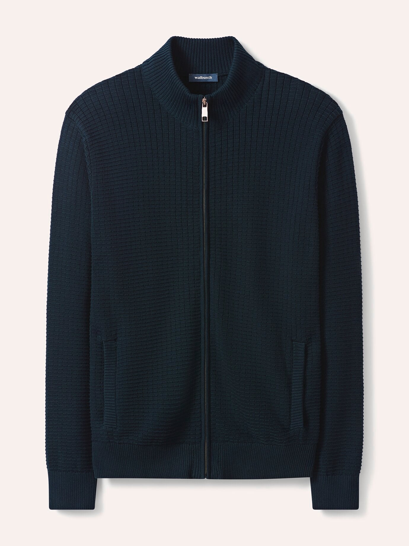 Thumbnail - Strickjacke Waffelstruktur