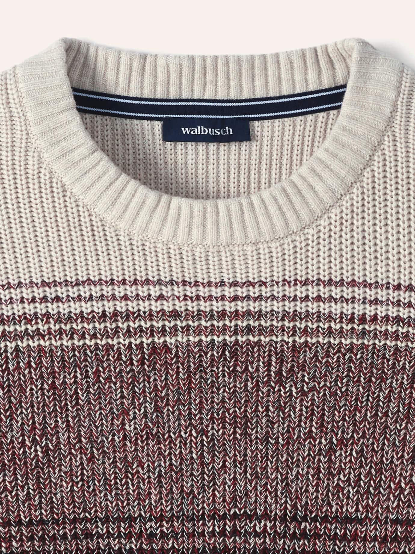 Walbusch Degradee Sweater Red 48 4