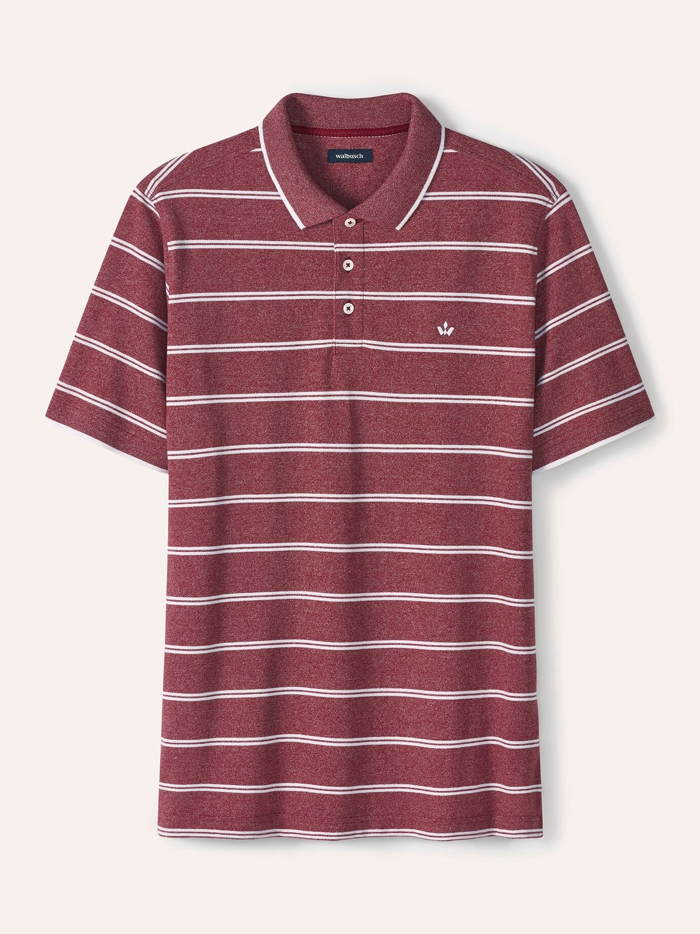 Walbusch Bi-Colour Polo Red 58/60