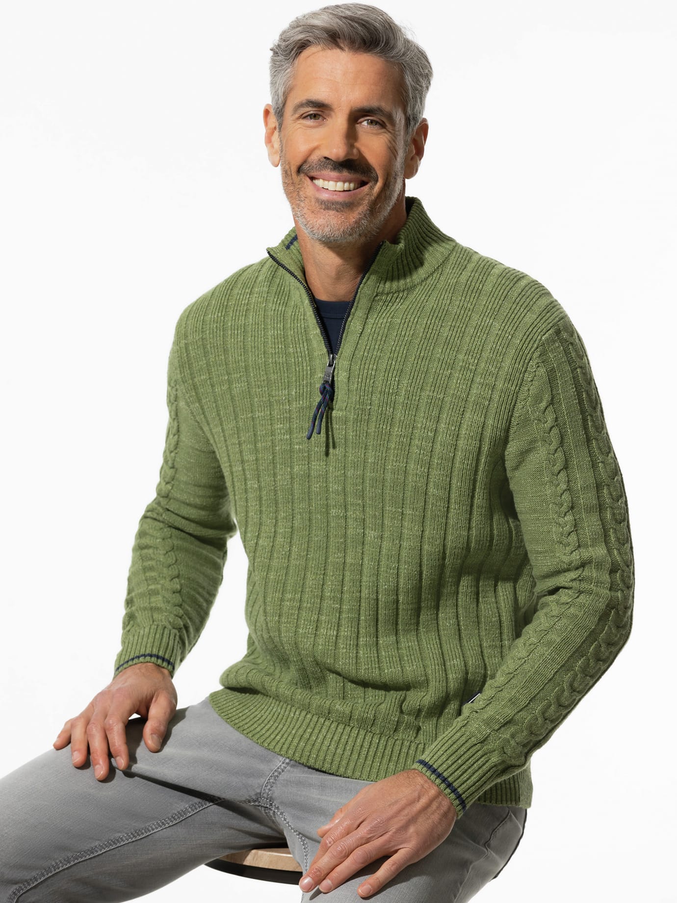 Walbusch Karo Pullunder Herren WALBUSCH Herren Hemd Langarm