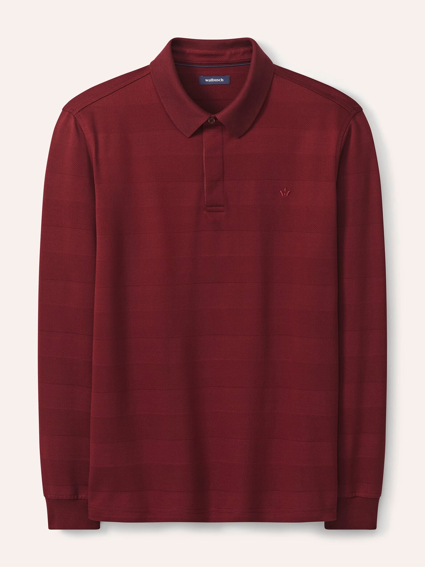 Thumbnail - Baumwoll-Polo Webeffekt