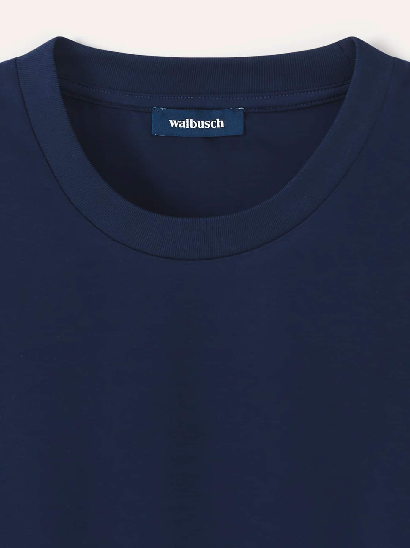 Walbusch T-Shirt Blue Size 48 8