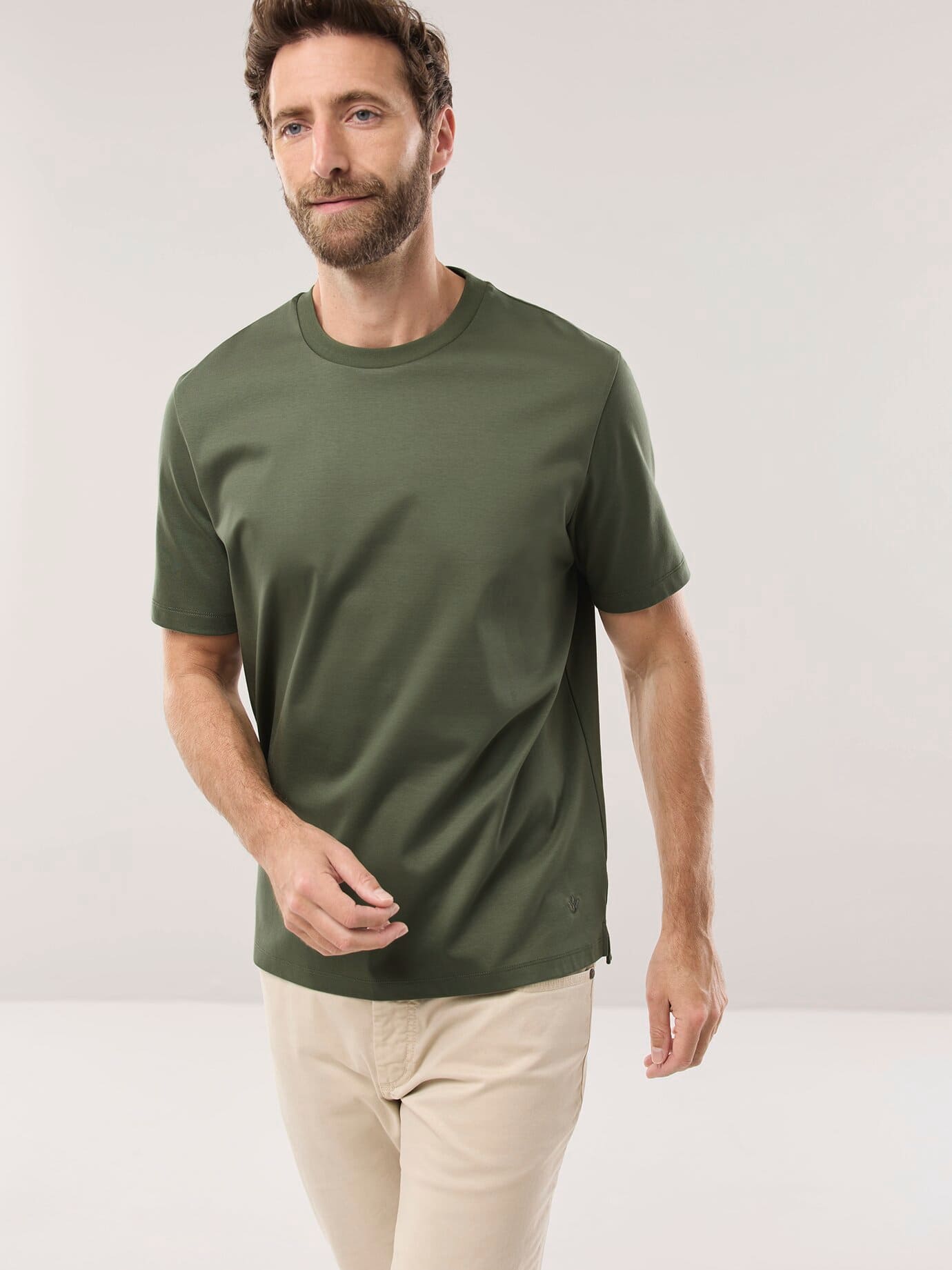 Walbusch T-Shirt Green 56 2